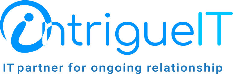 Intrigue IT Solutions official logo representing a managed IT services and SEO company based in Dallas, Texas offering IT support and digital solutions for businesses.