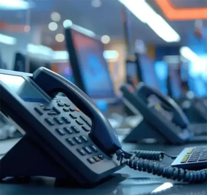 Business phone system installation services helping organizations deploy VoIP phone systems, unified communications, call routing, video conferencing, and reliable business connectivity.