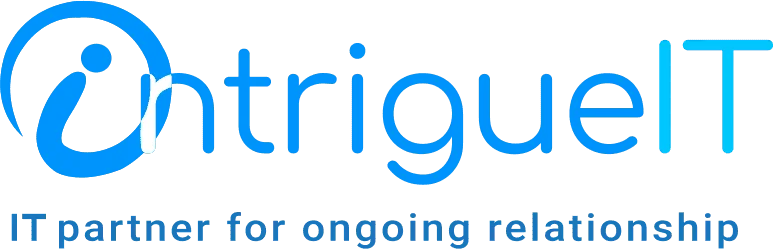 Intrigue IT Solutions official logo representing a managed IT services and SEO company based in Dallas, Texas offering IT support and digital solutions for businesses.